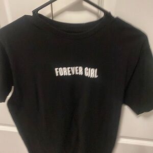 Ariana Grande Forever Girl Dangerous Woman Tour black M shirt